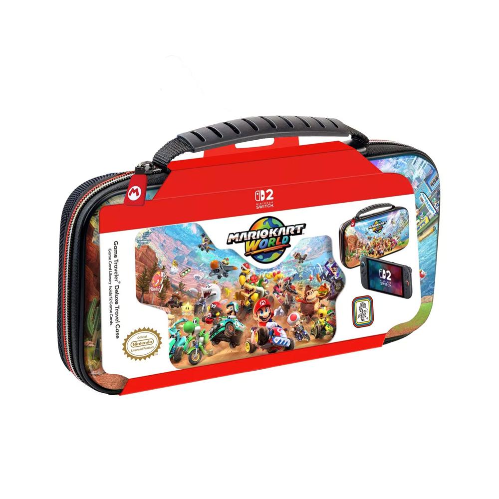 Estuche Game Traveler Deluxe Case Mario Kart World Nintendo Switch 2 NS212MKW