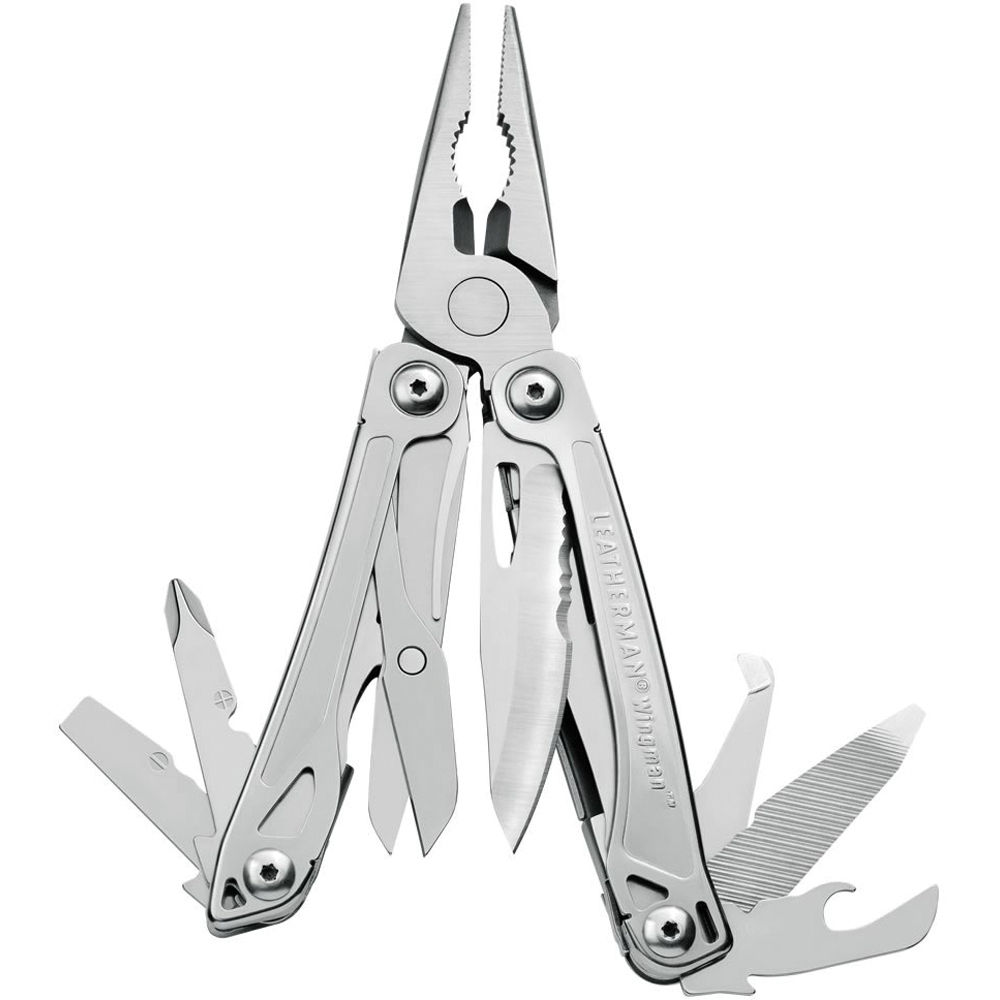 Herramienta Leatherman Wingman en Caja de Concha.