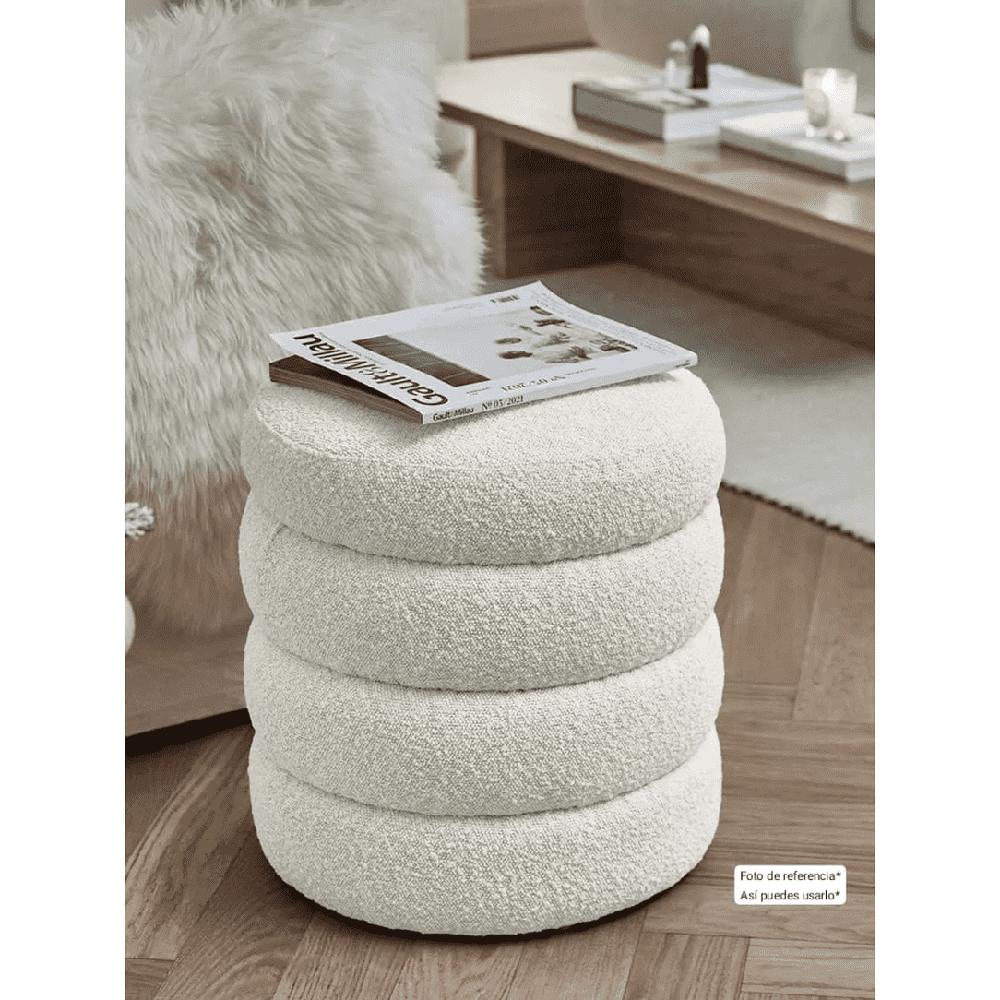 Pouf Estilo Nordico 5 niveles con tapa Pouf Estilo Nordico 5 niveles con tapa