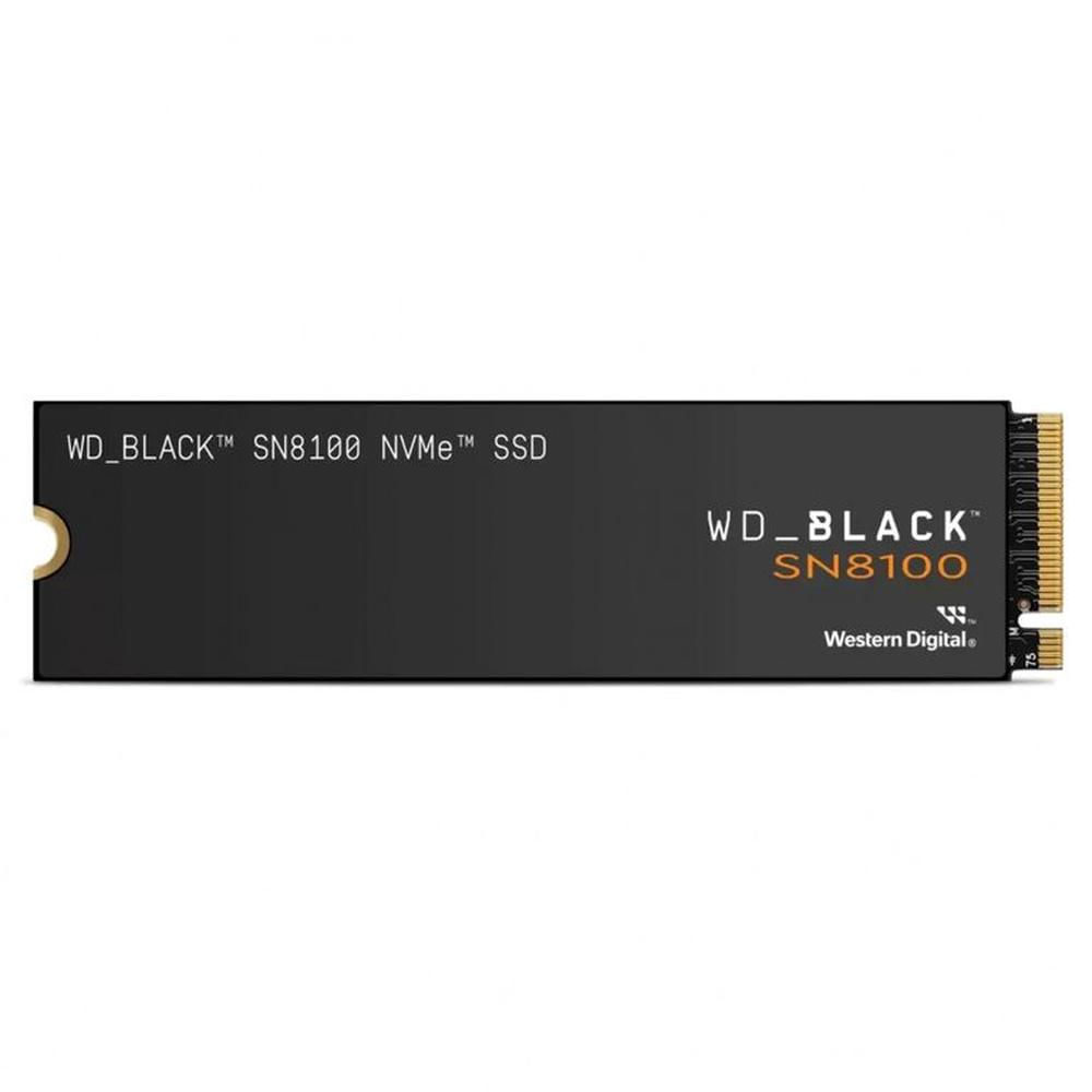Disco Solido SSD WD Black SN8100 2TB M2 PCIe 5 Sin Disipador
