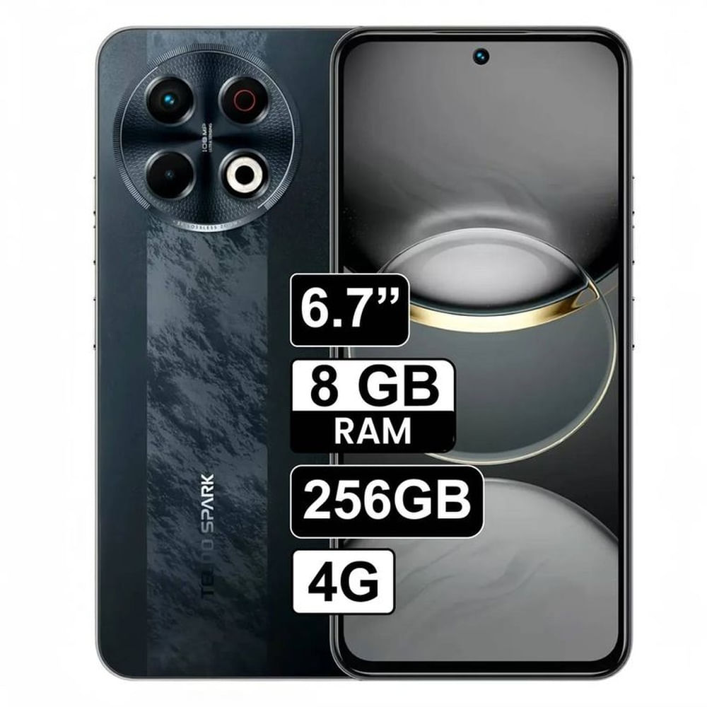 TECNO SPARK 30 PRO EDI TRANSFORMERS 8GB+256GB NEGRO Negro TECNO SPARK 30 PRO EDI TRANSFORMERS 8GB+256GB NEGRO Negro