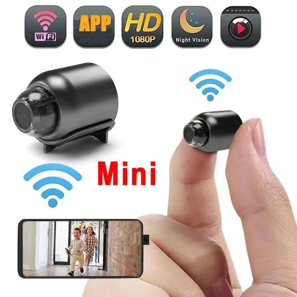 Mini Cámara X5 Espía HD Video Inalámbrica WiFi Vigilancia Niños Mascotas Genieka Mini Cámara X5 Espía HD Video Inalámbrica WiFi Vigilancia Niños Mascotas Genieka
