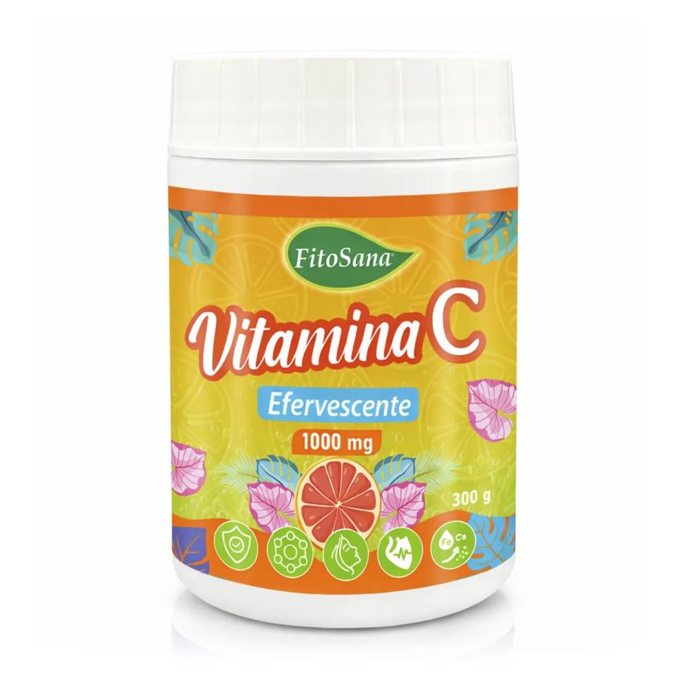 Vitamina C 1000 mg Efervescente (300 g) - Fitosana