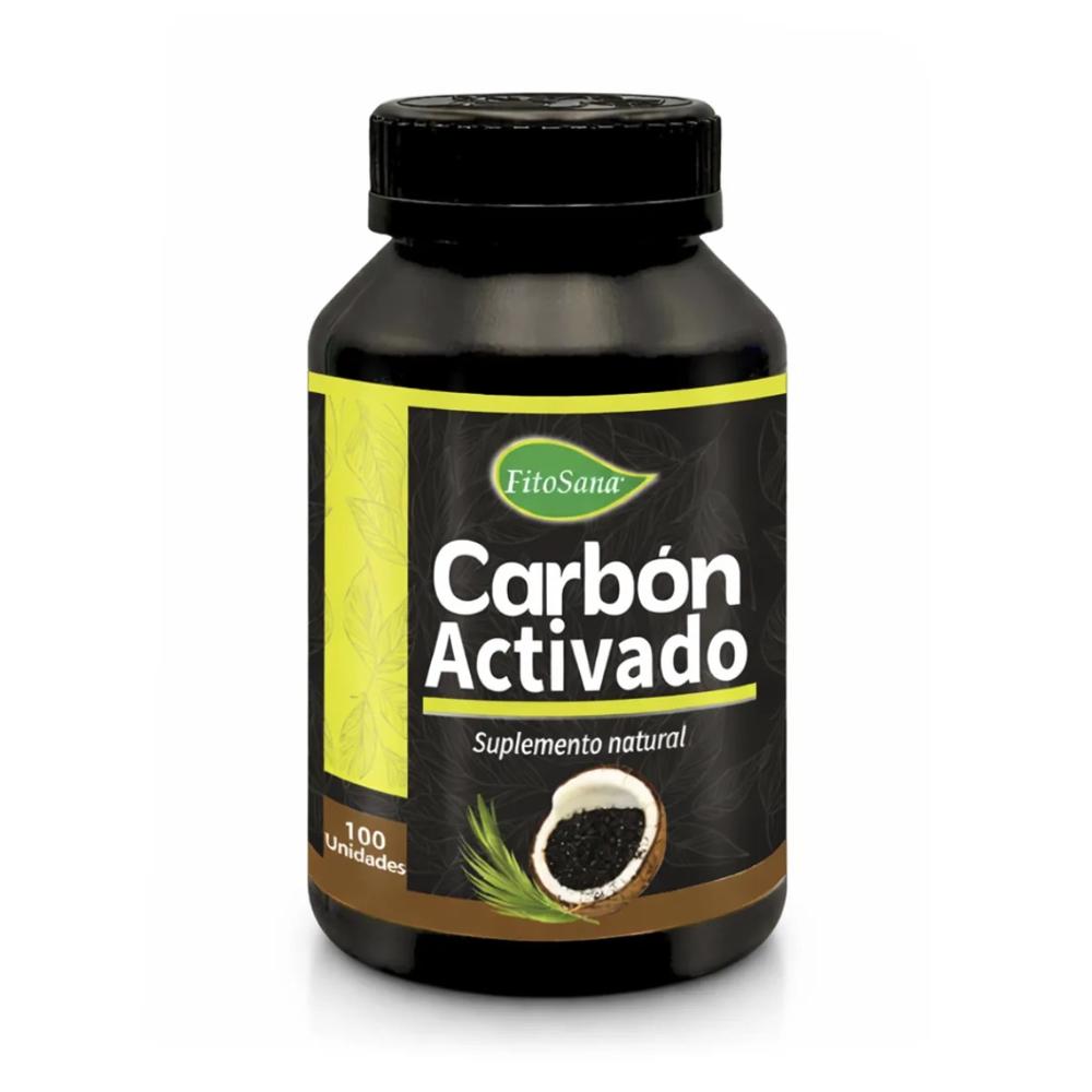 Carbón Activado (100 Cápsulas) - Fitosana