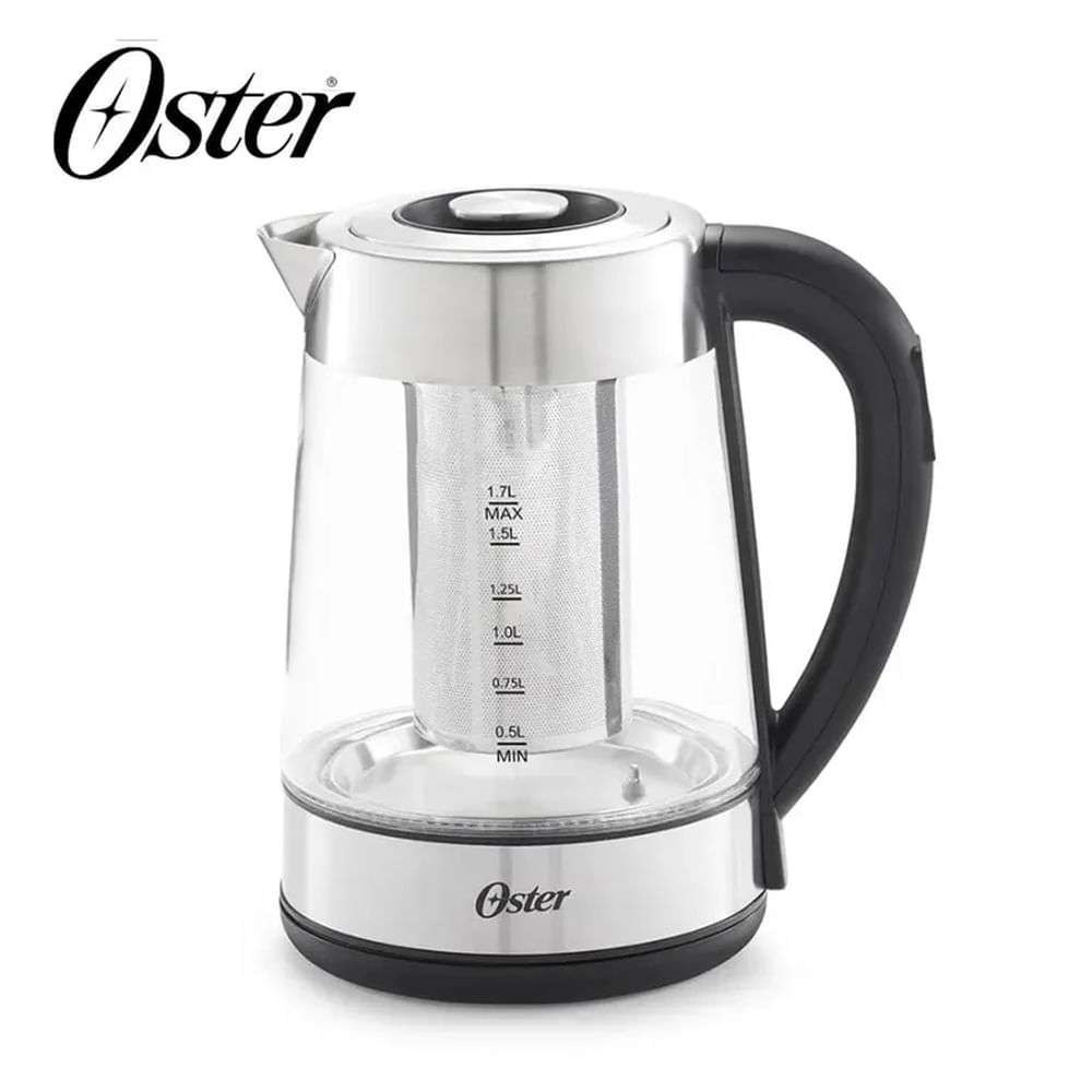Hervidor eléctrico de vidrio OSTER con infusor BVSTKT8990-053