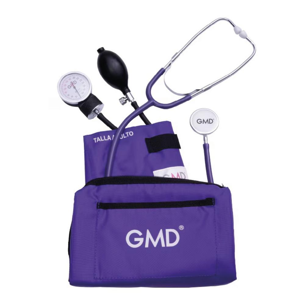Tensiometro y Estetoscopio GMD Morado