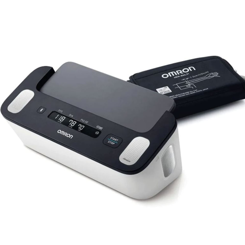 Monitor de Presión Arterial Completo + ECG HEM-7530T-E3 Omron Negro Monitor de Presión Arterial Completo + ECG HEM-7530T-E3 Omron Negro