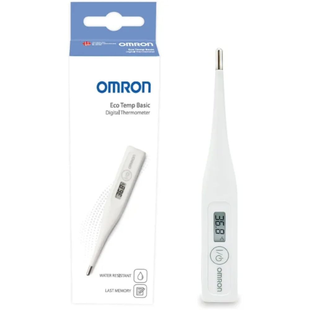 Termómetro Eco Temp Basic -Omron Blanco Termómetro Eco Temp Basic -Omron Blanco