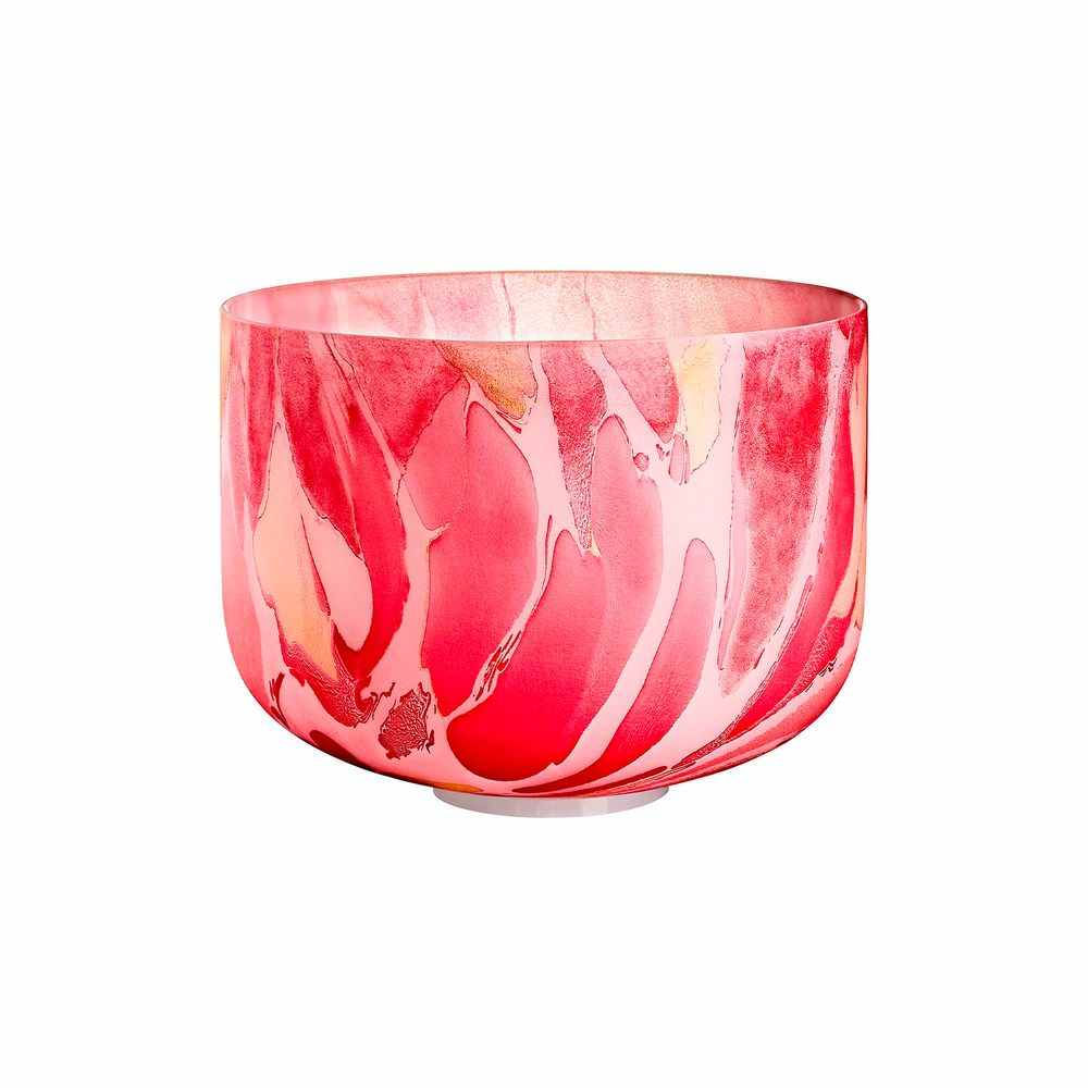 CUENCO DE CUARZO DE MÁRMOL CHAKRA RAIZ MEINL SONIC ENERGY MCSB10C ROSADO