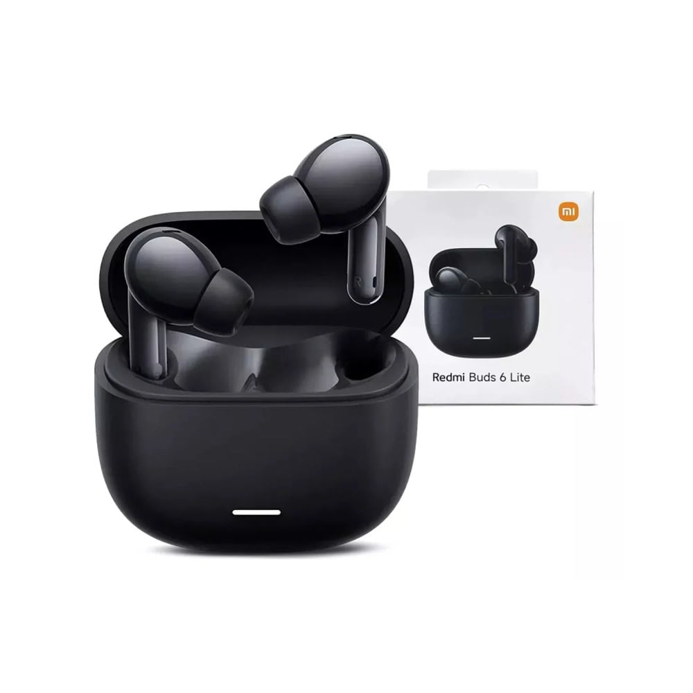 AUDÍFONO XIAOMI REDMI BUDS 6 LITE NEGRO 38H BLUETOOTH 5.3