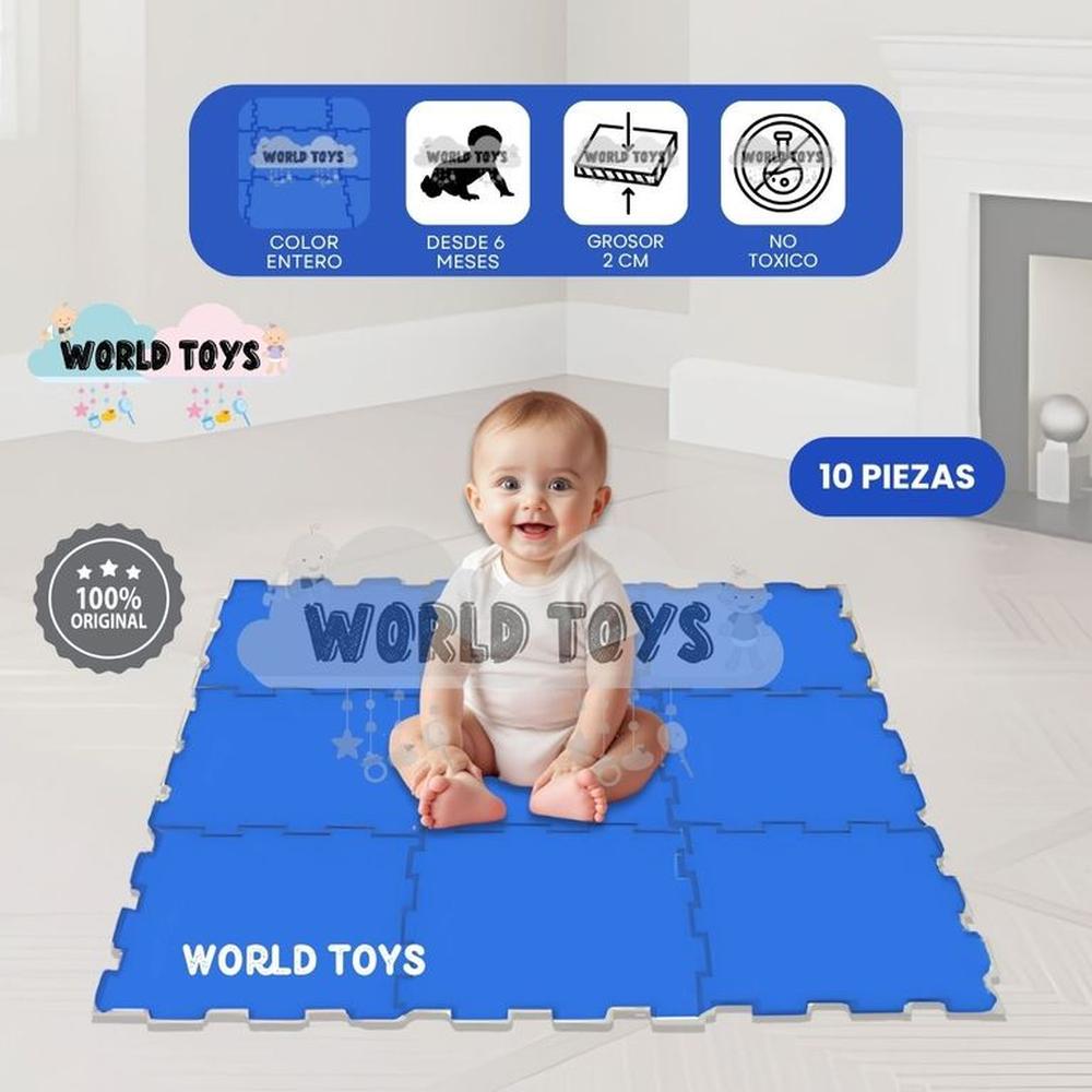 Piso Rompecabezas COLOR FLOOR PLUS 2.0 Blue