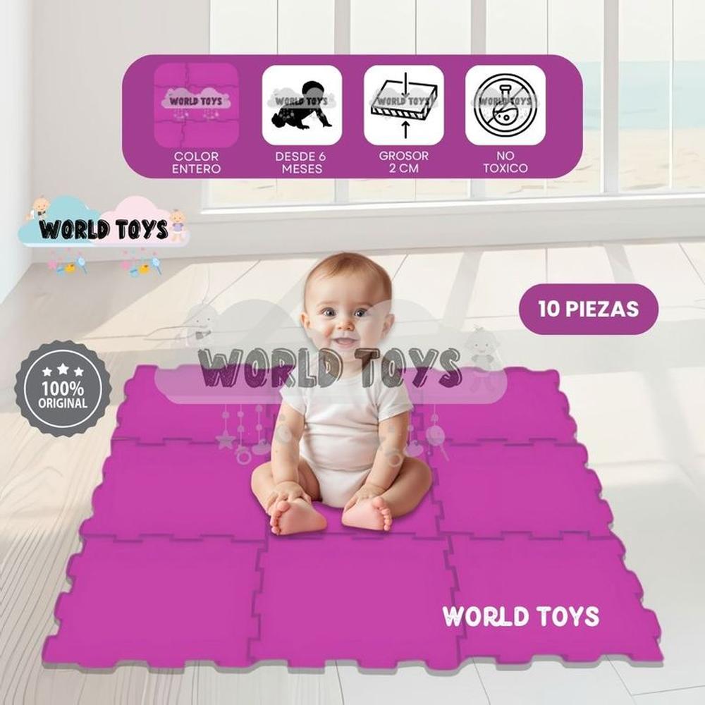 Piso Rompecabezas COLOR FLOOR PLUS 2.0 Purple