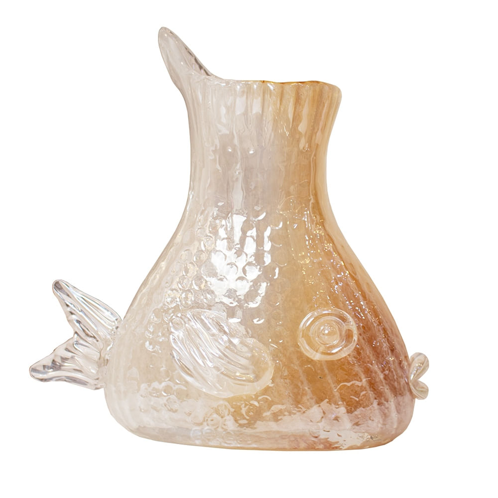 FLORERO PEZ FUSION VIDRIO MURANO