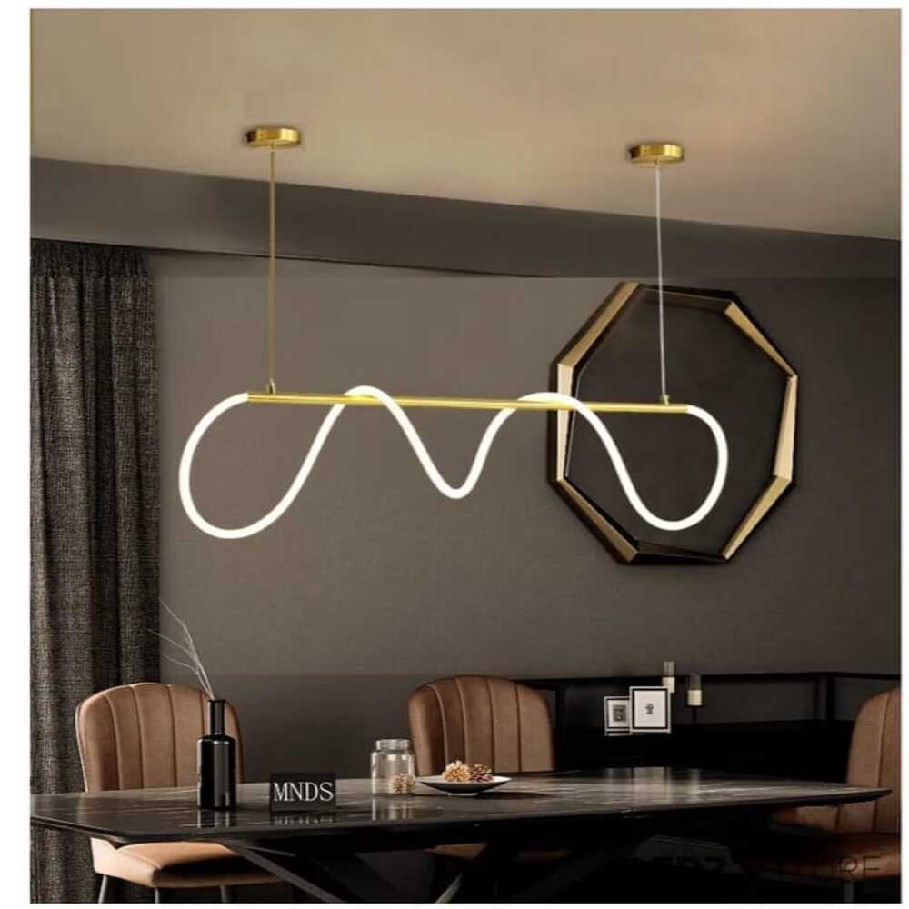 Lámpara de techo cordano led 3 luces decorativa