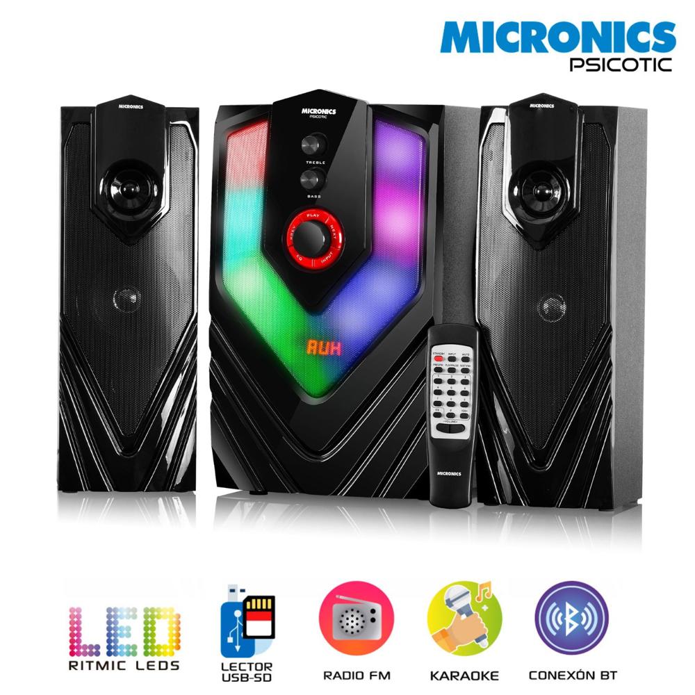 Sistema de Audio Micronics MIC S7005KTV PSICOTIC Ritmic LED Karaoke