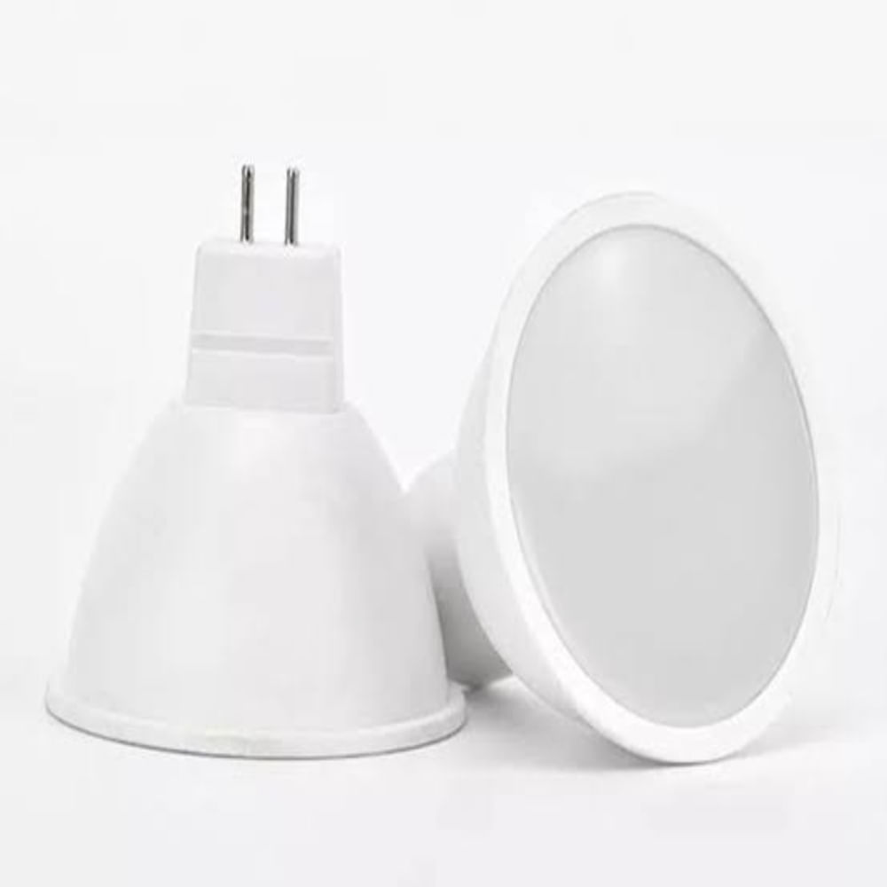 Dicroico led 5w pin g5.3 luz cálida pack x 2 unidades