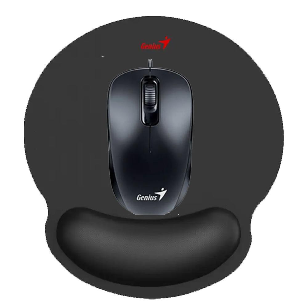 MOUSE DX-110 NEGRO Y PAD MOUSE G-WMP 100 NEGRO - Oechsle