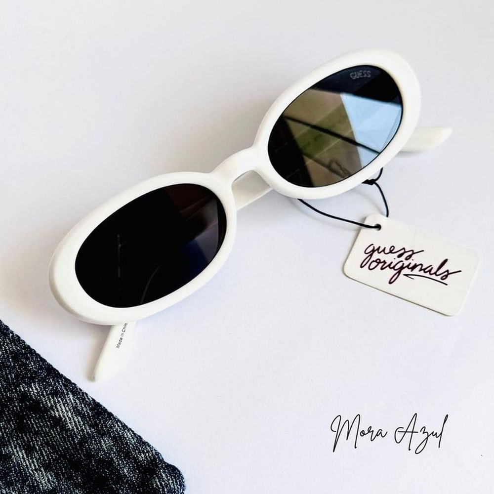 Lentes retro oval - J de Mora azul