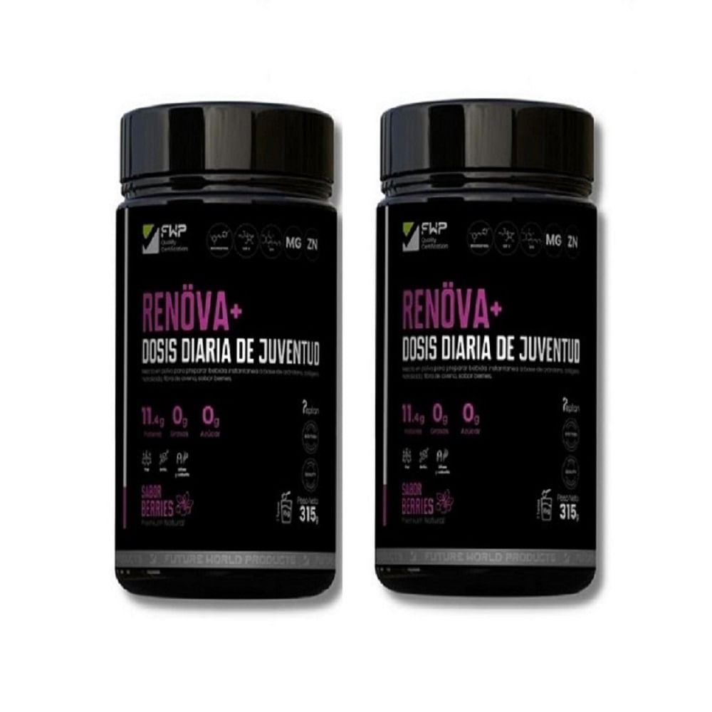 Renova Colágeno Hidrolizado Con  Con Biopéptido Activos Berries X 2 unidades