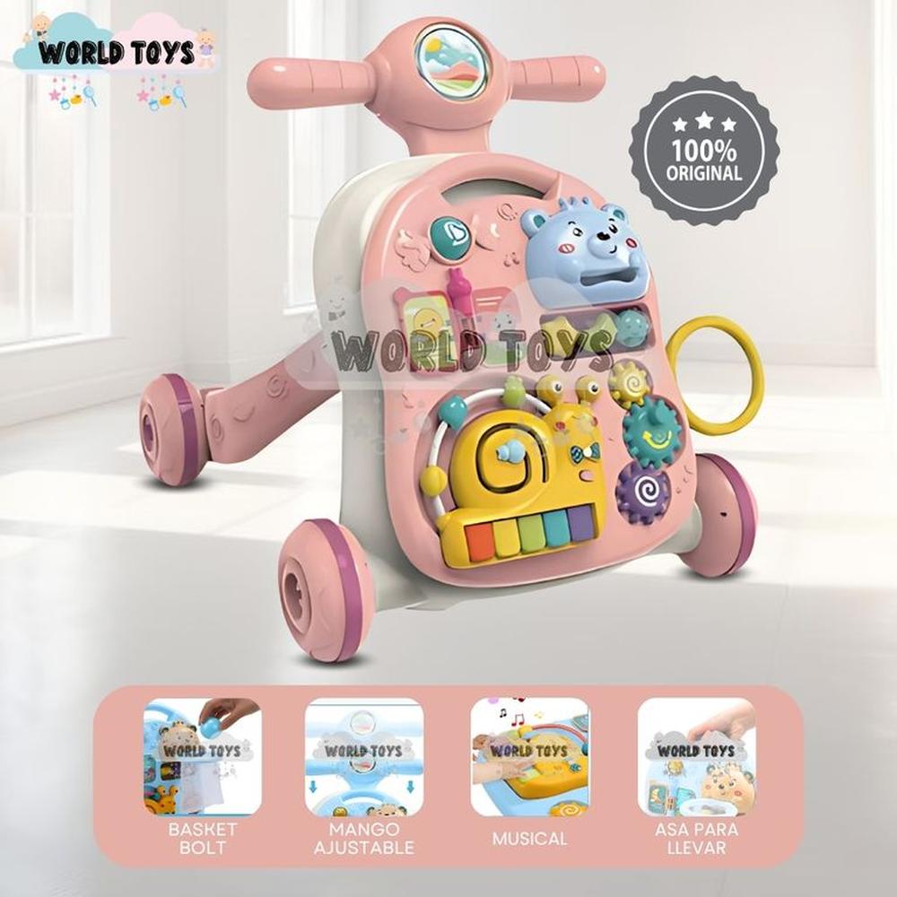 Caminador Musical WALKY WALK Edición Limitada Pink
