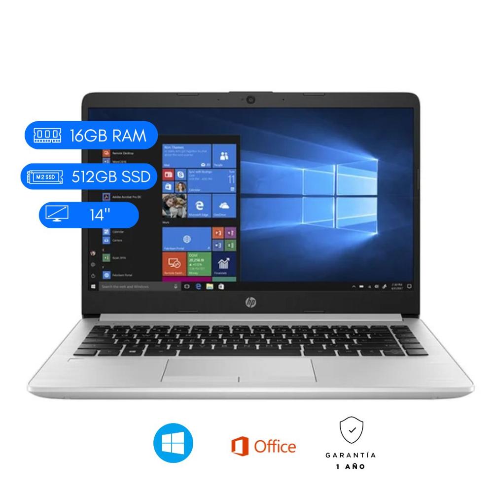 LAPTOP REACONDICIONADA HP 348 G7 CORE I7 10MA 16GB DDR4 512 SSD PANTALLA 14