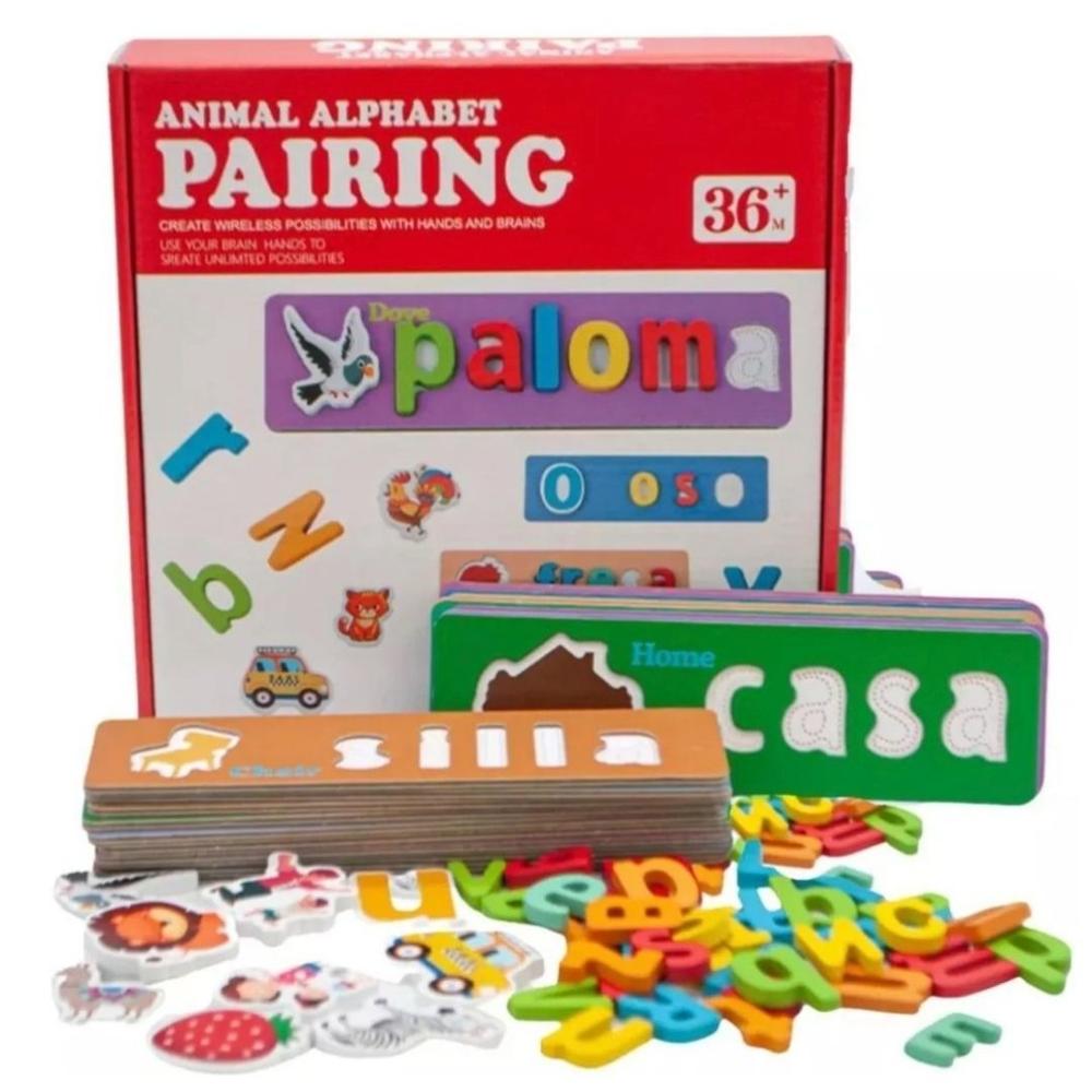 JUEGO DE LETRAS 3D ARMANDO PALABRAS - ESPAÑOL