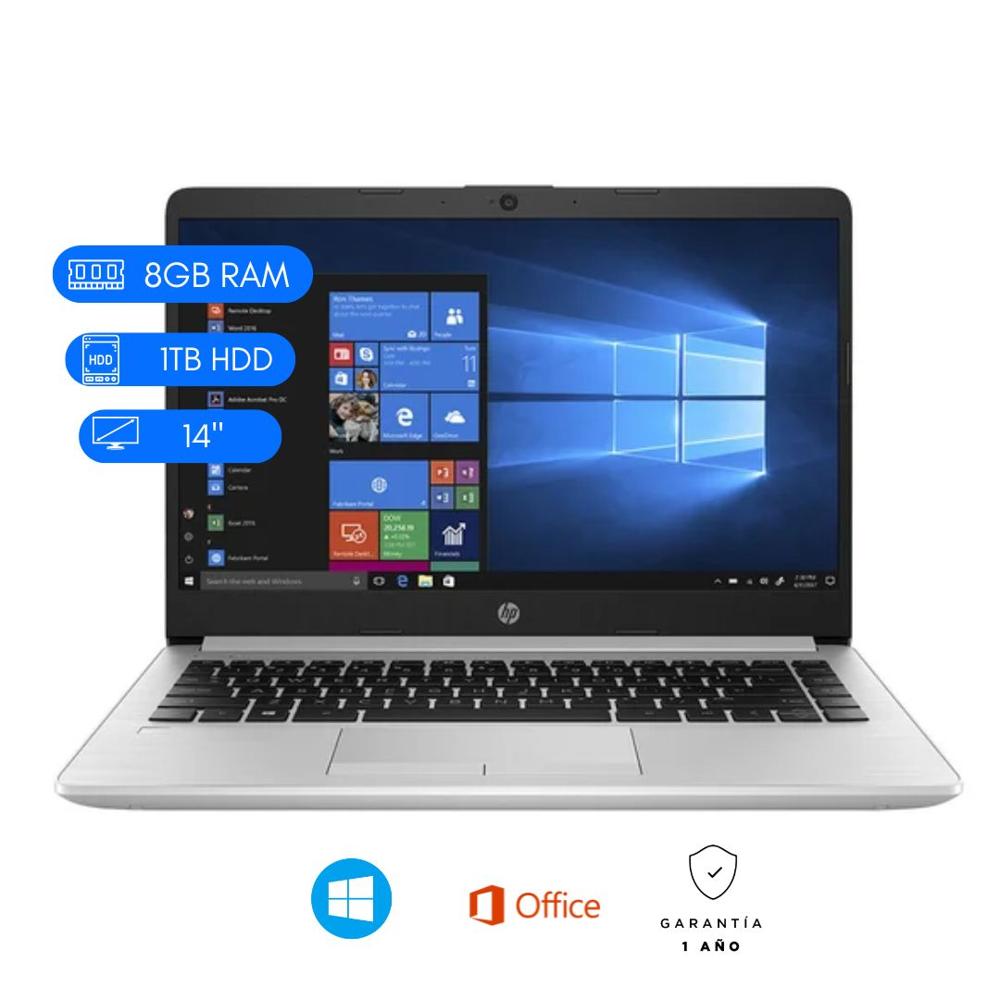 LAPTOP REACONDICIONADA HP 348 G7 CORE I7 10MA 8GB DDR4 1TB HDD PANTALLA 14
