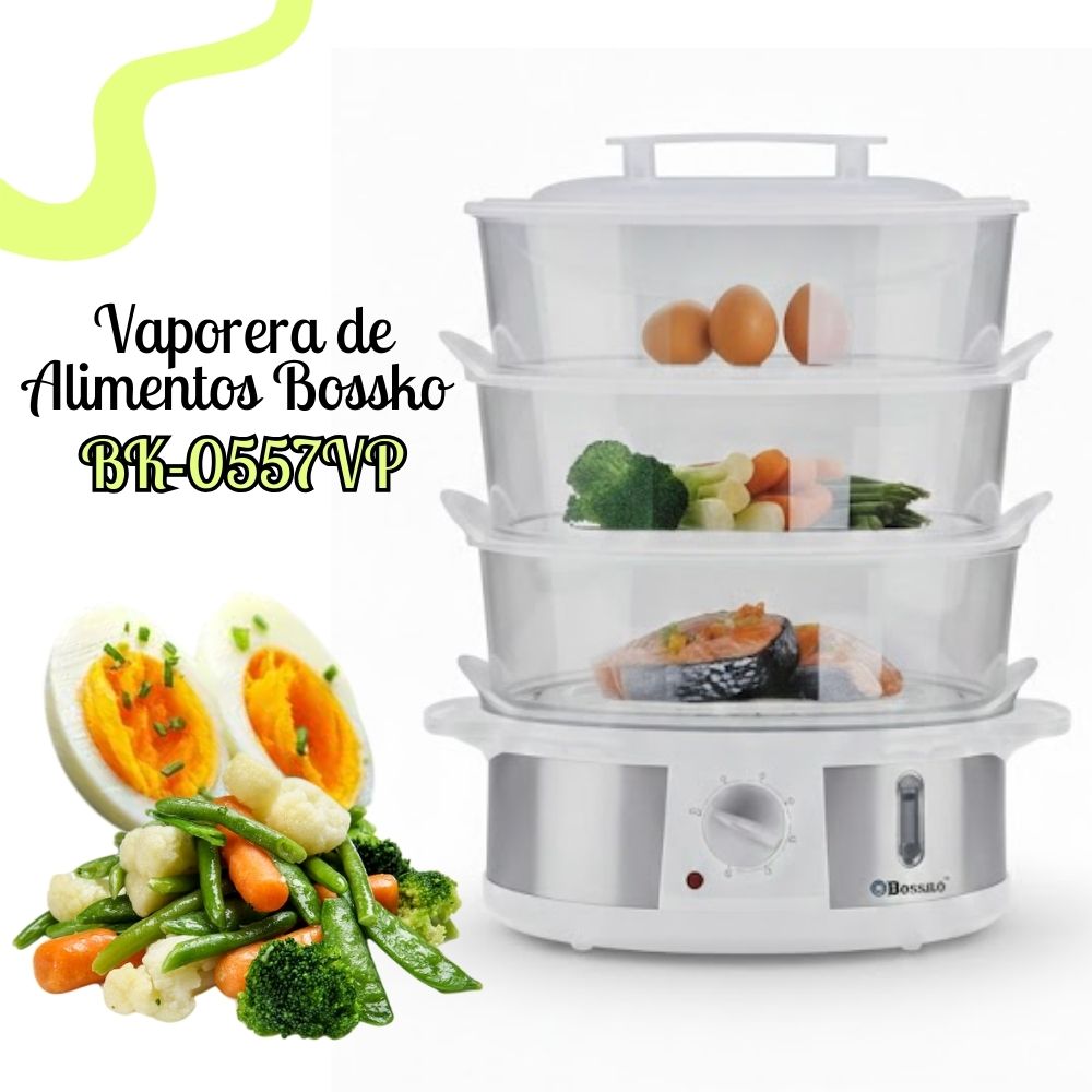 Vaporera de Alimentos Bossko - BK-0557VP