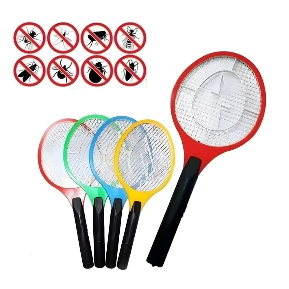 Raqueta Rlectrica Anti Mosquitos Mata Moscos