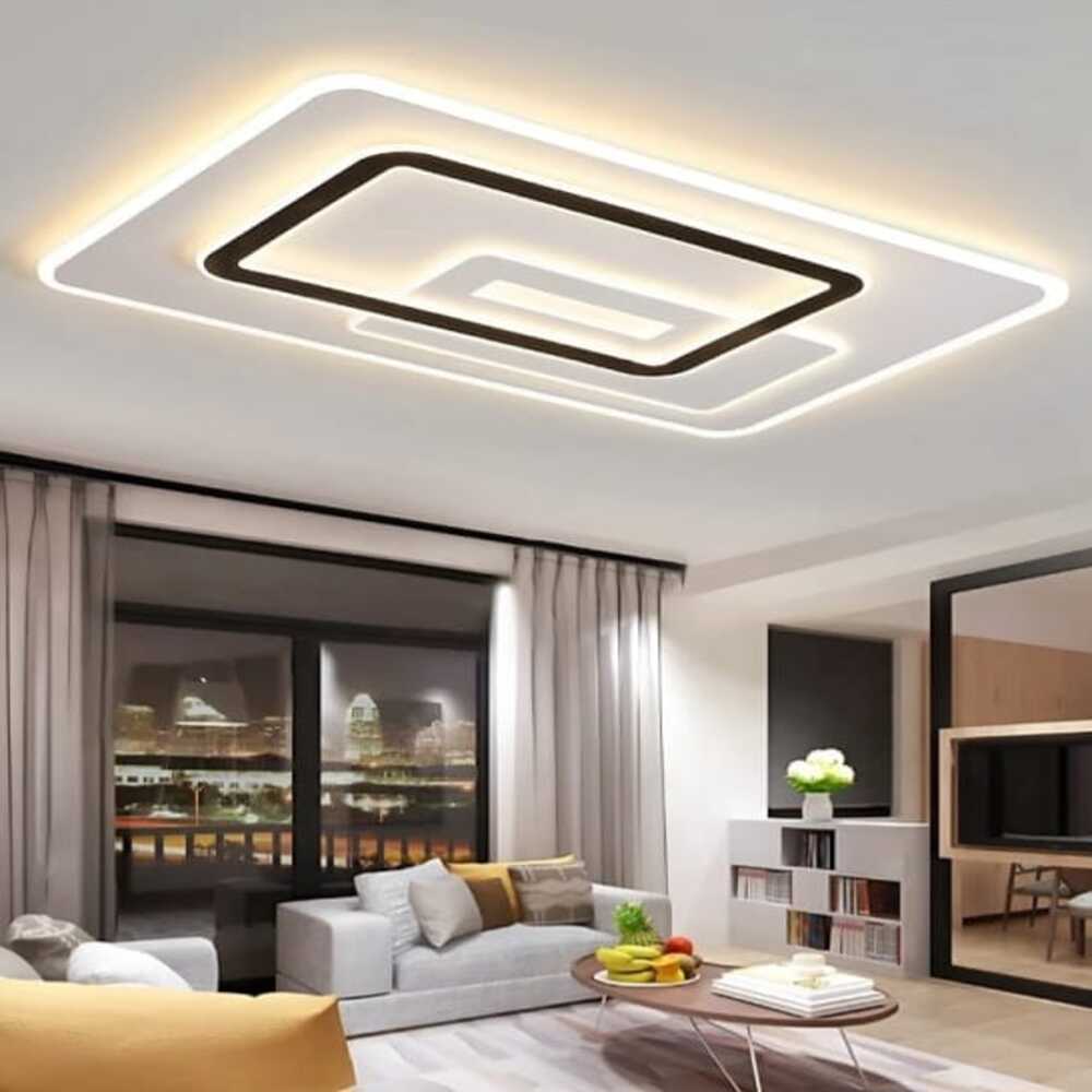 Lámpara de techo milano led 3 luces decorativa