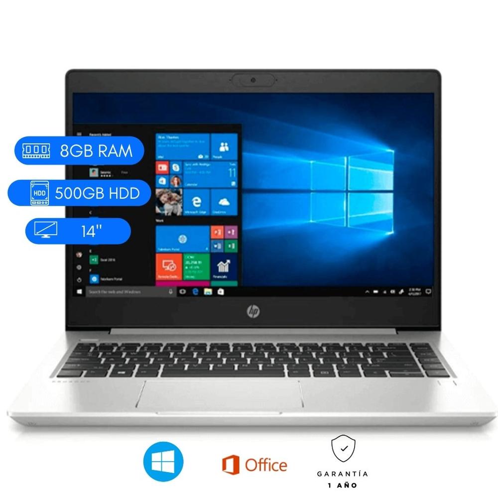 LAPTOP REACONDICIONADA HP 440 G7 CORE I7 10MA 8GB DDR4 500 HDD PANTALLA 14