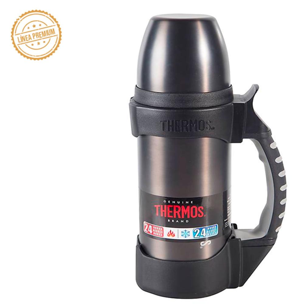 Termo de Acero Inoxidable 1 Litro Roca Conserva Calor y Frío