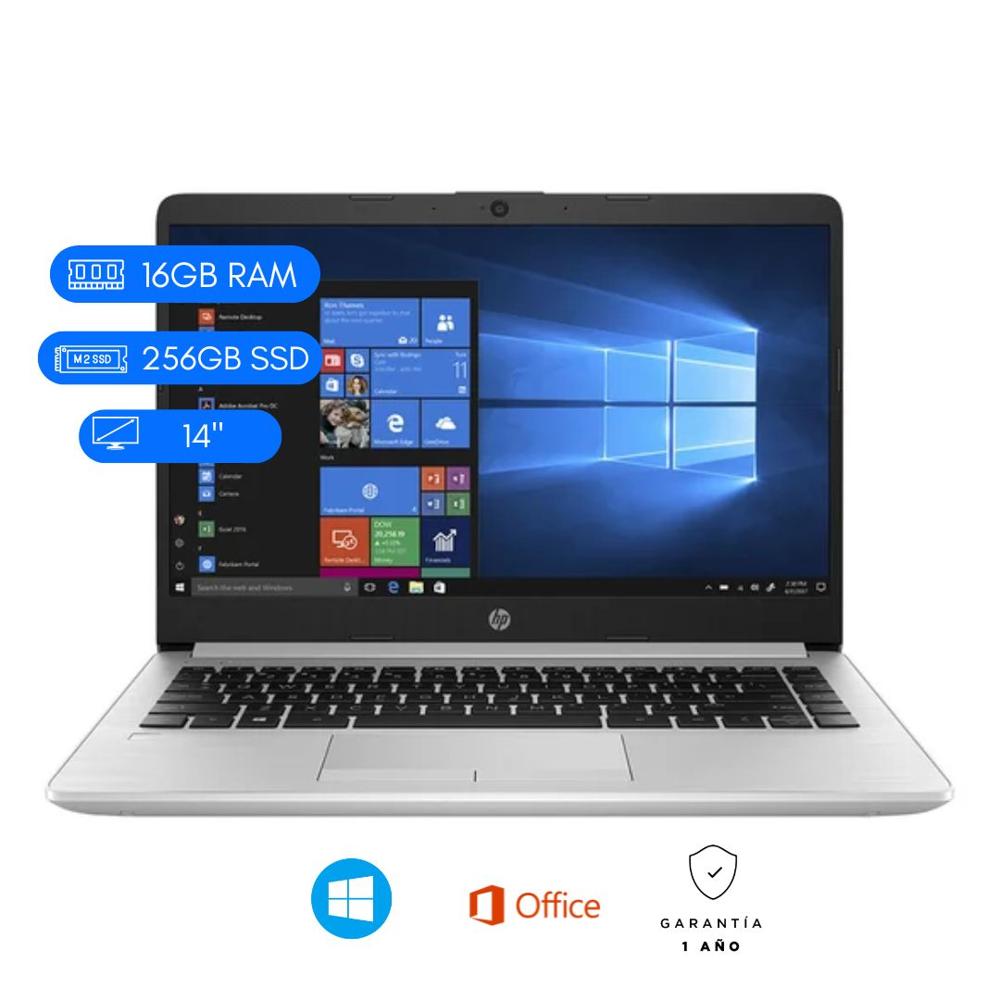 LAPTOP REACONDICIONADA HP 348 G7 CORE I7 10MA 16GB DDR4 256 SSD PANTALLA 14