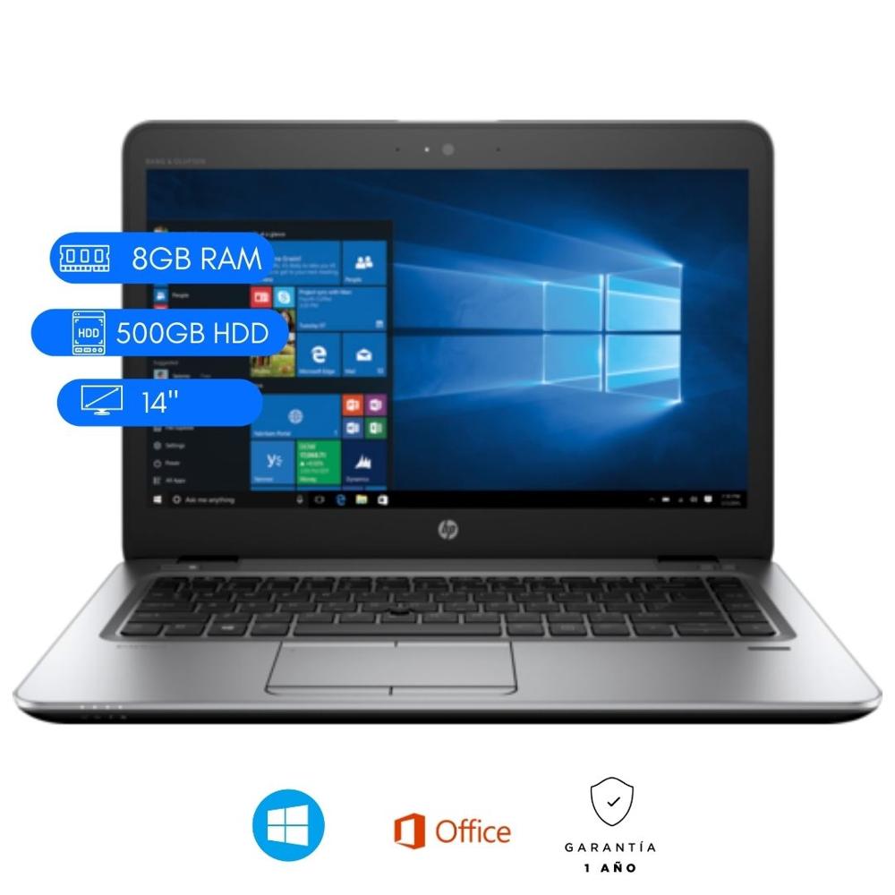 LAPTOP REACONDICIONADA HP 840 G4 CORE I7 8VA 8GB DDR4 500 HDD PANTALLA 14