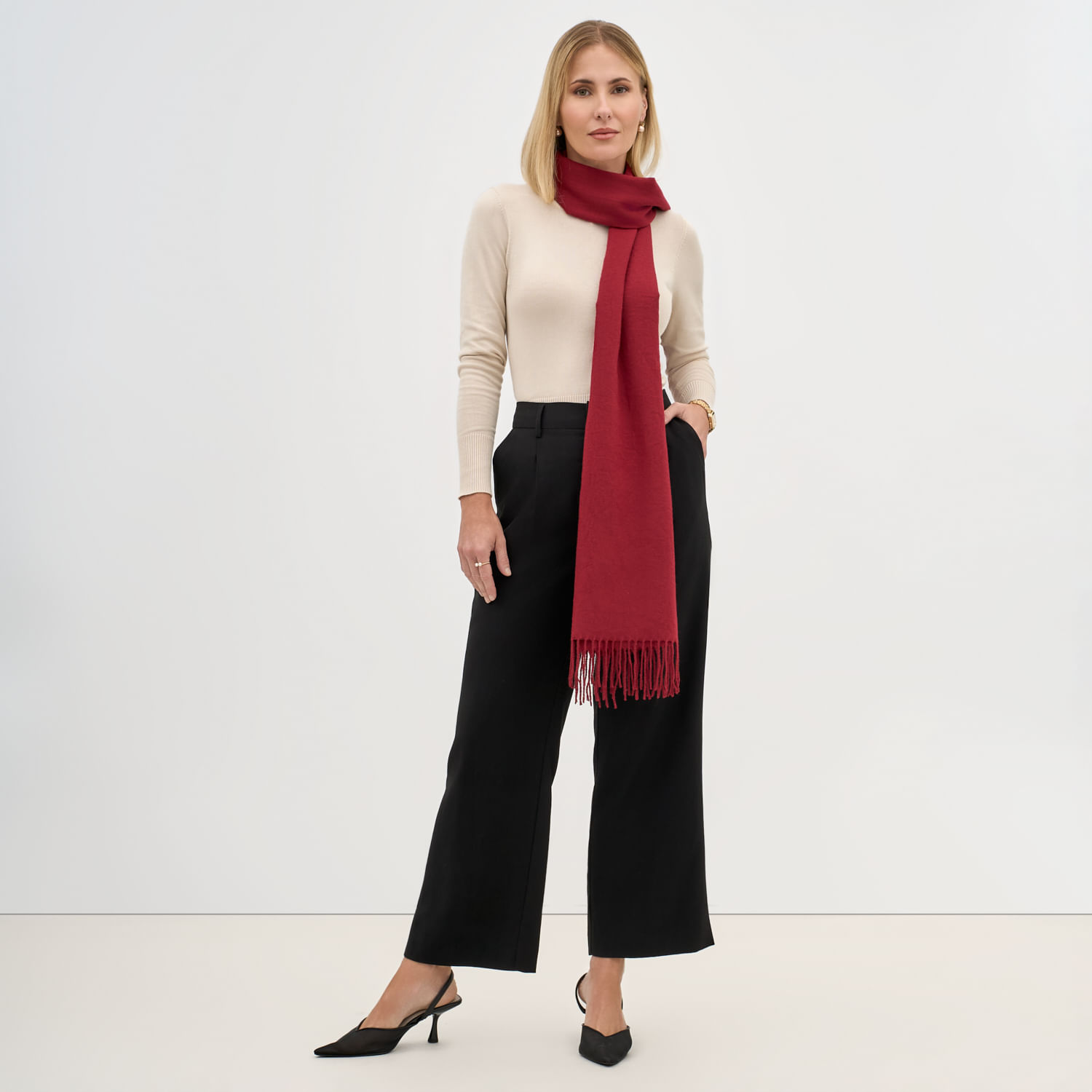 Pashmina Mujer Zafin Trans Liso