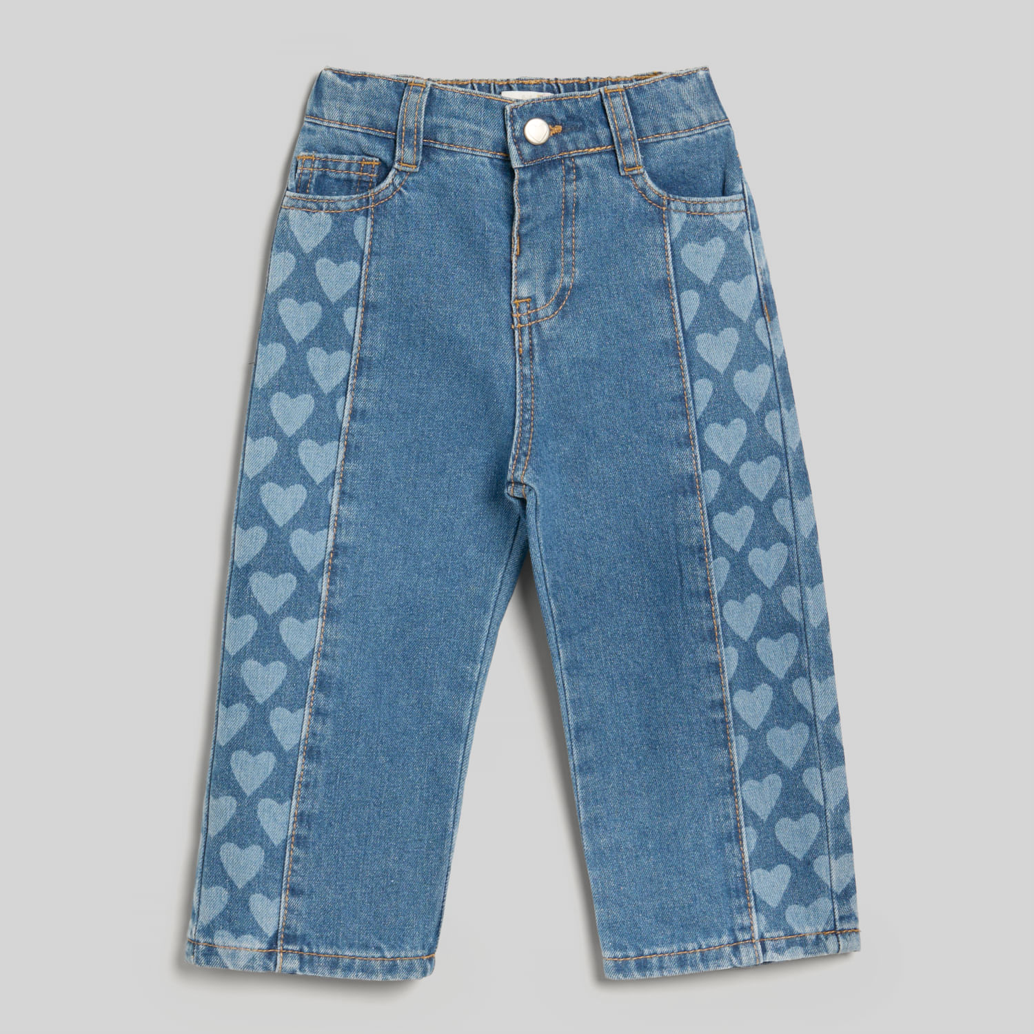 Jean Para Bebe Niña Hearts Baby Circus