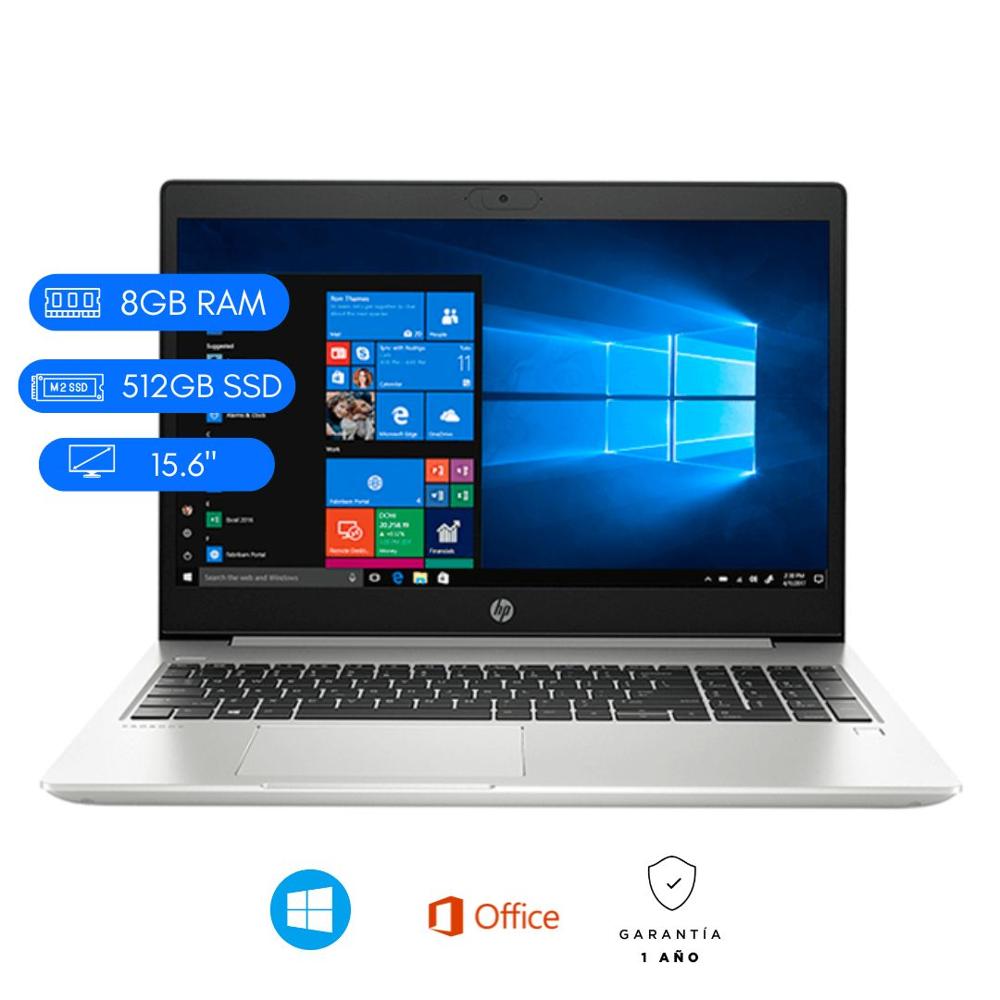 LAPTOP REACONDICIONADA HP 450 G7 CORE I7 10MA 8GB DDR4 512 M.2 PANTALLA 15.6