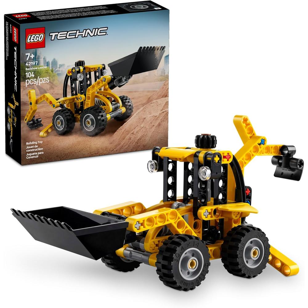 LEGO TECHNIC RETROEXCAVADORA SET DE CONSTRUCCIÓN CON PALA Y ESTABILIZADORES