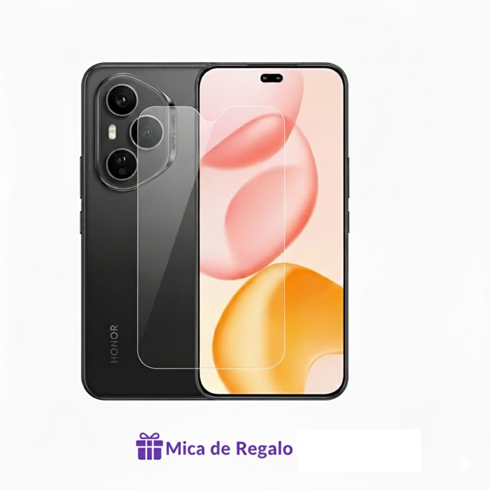 Honor 400 Pro 12GB Ram Black  512Gb Rom con Mica Hidrogel Registrado