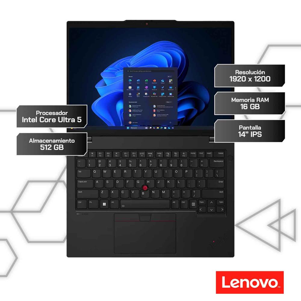 Laptop Lenovo ThinkPad L14 Gen 6 14' Core Ultra 5 16GB RAM 512GB SSD