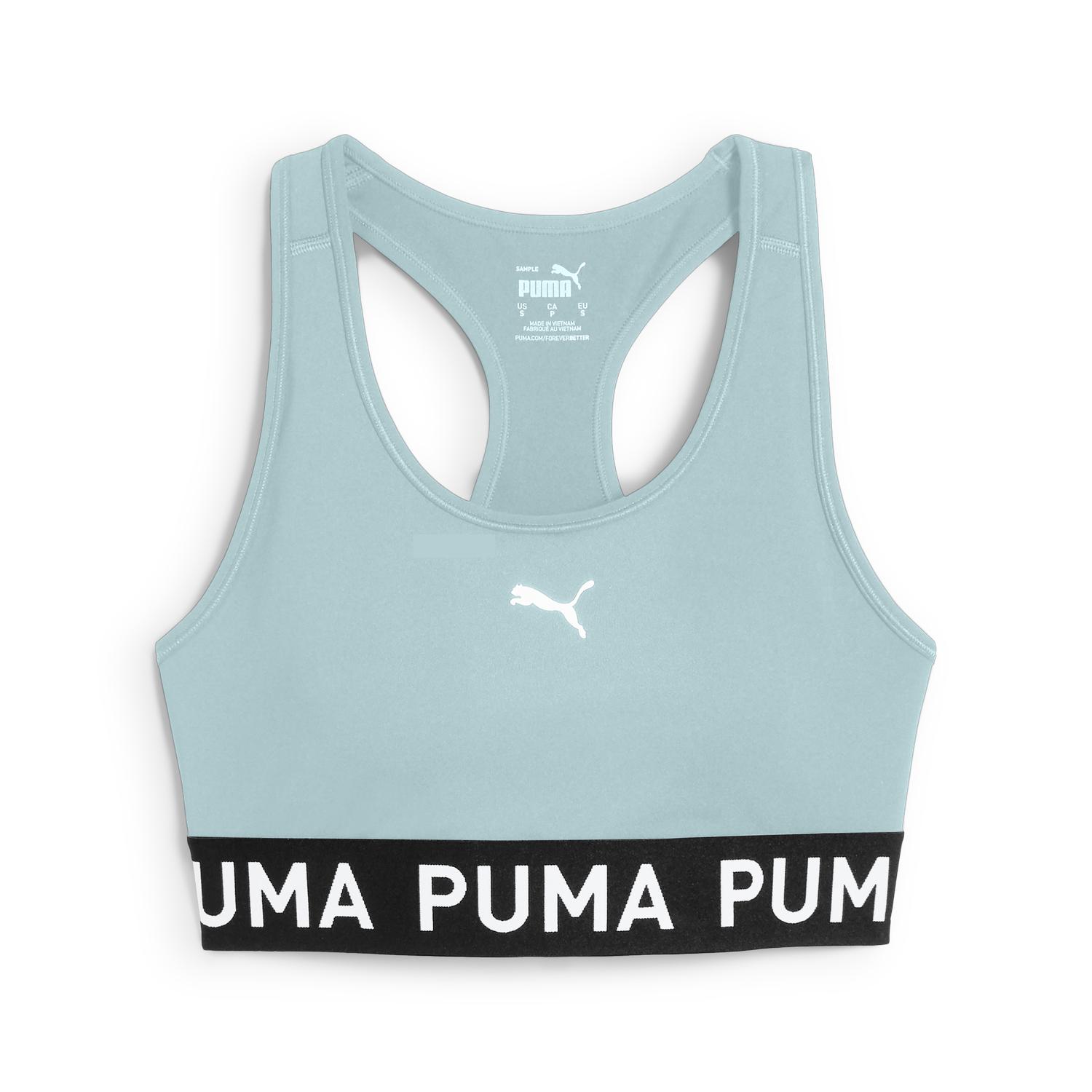 Top Deportivo Puma Mujer 526962 16 4Keeps Strong Bra - Mid Celeste