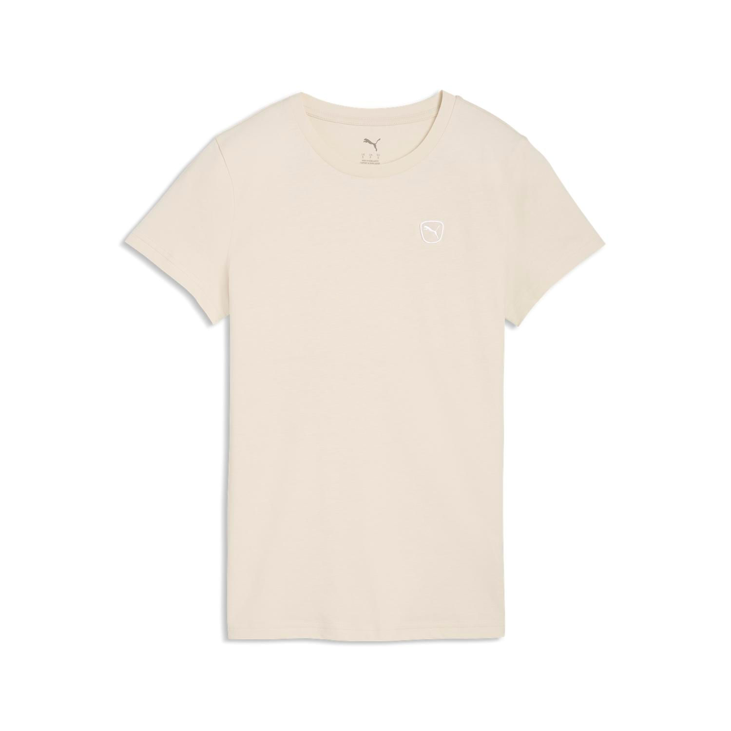 Polo Deportivo Puma Mujer 691855 87 Ess Elevated Tee Beige