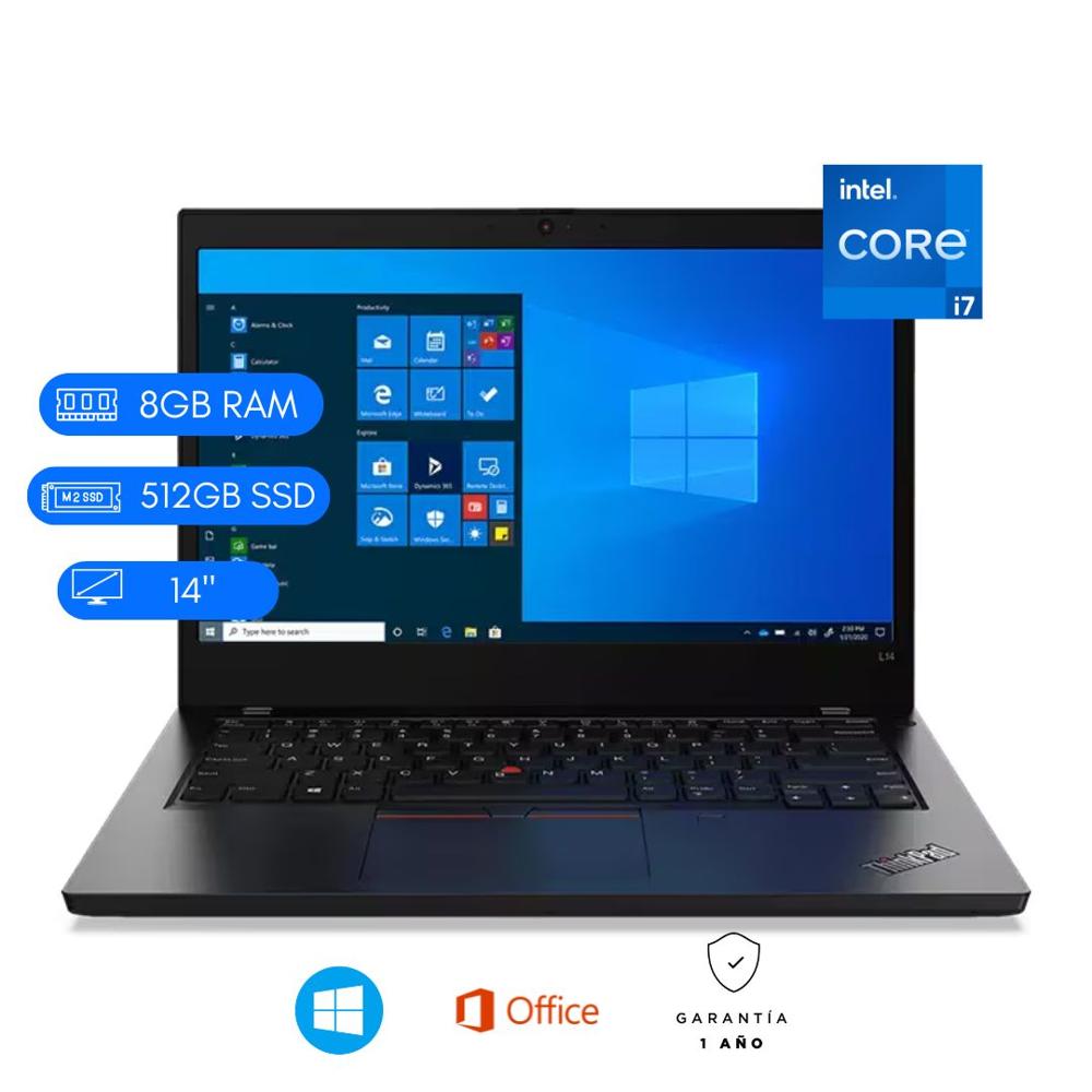 LENOVO THINKPAD L14 SEMINUEVO - CI7 10MA - 8GB DDR4 -512GB