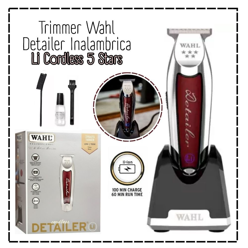 Patillera Wahl Professional Detailer Li Cordless 5 Stars