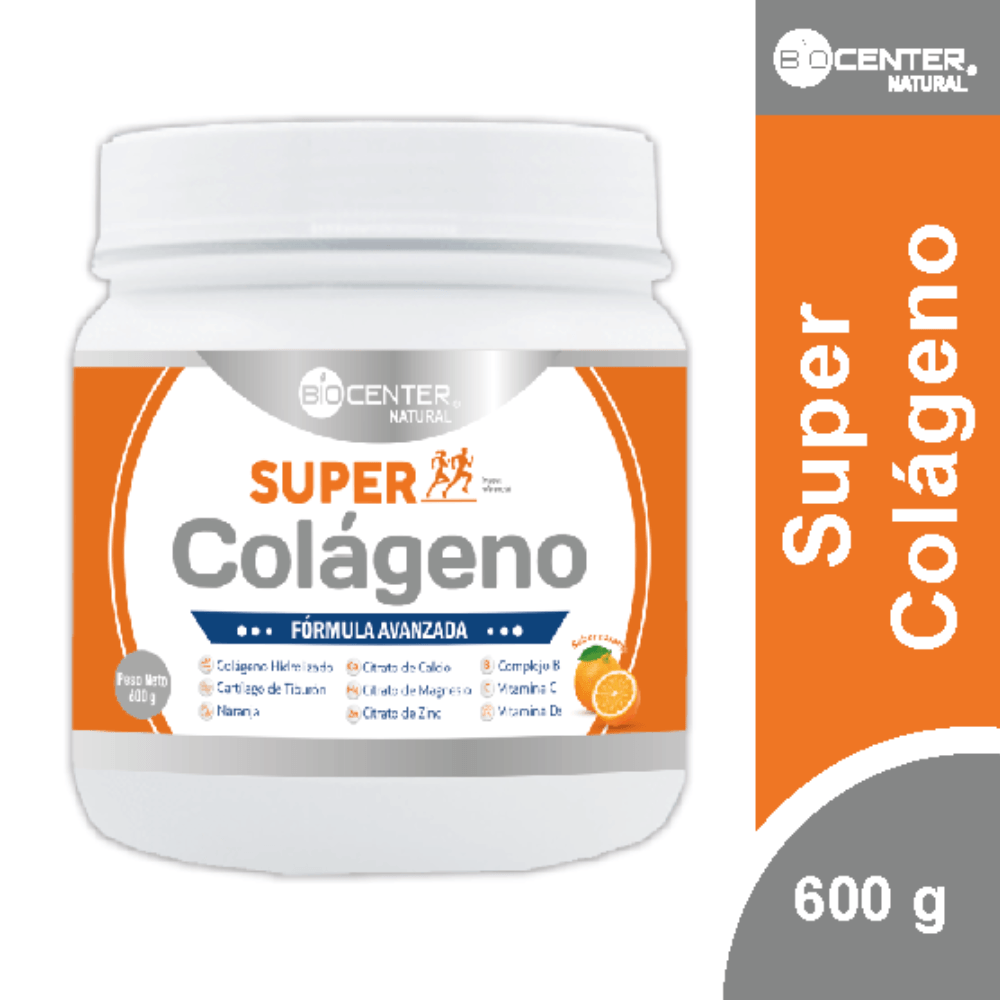 Super Colágeno x 600 g - Biocenter Natural
