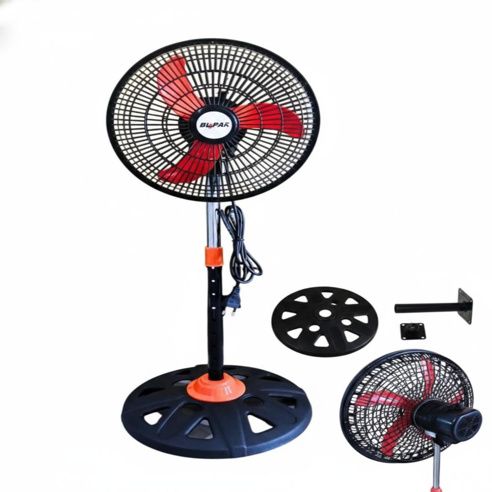 Ventilador Turbo 3 en 1 BLOPAK Pro Pedestal Pared y Mesa 10 PULGADAS de Alto Rendimiento