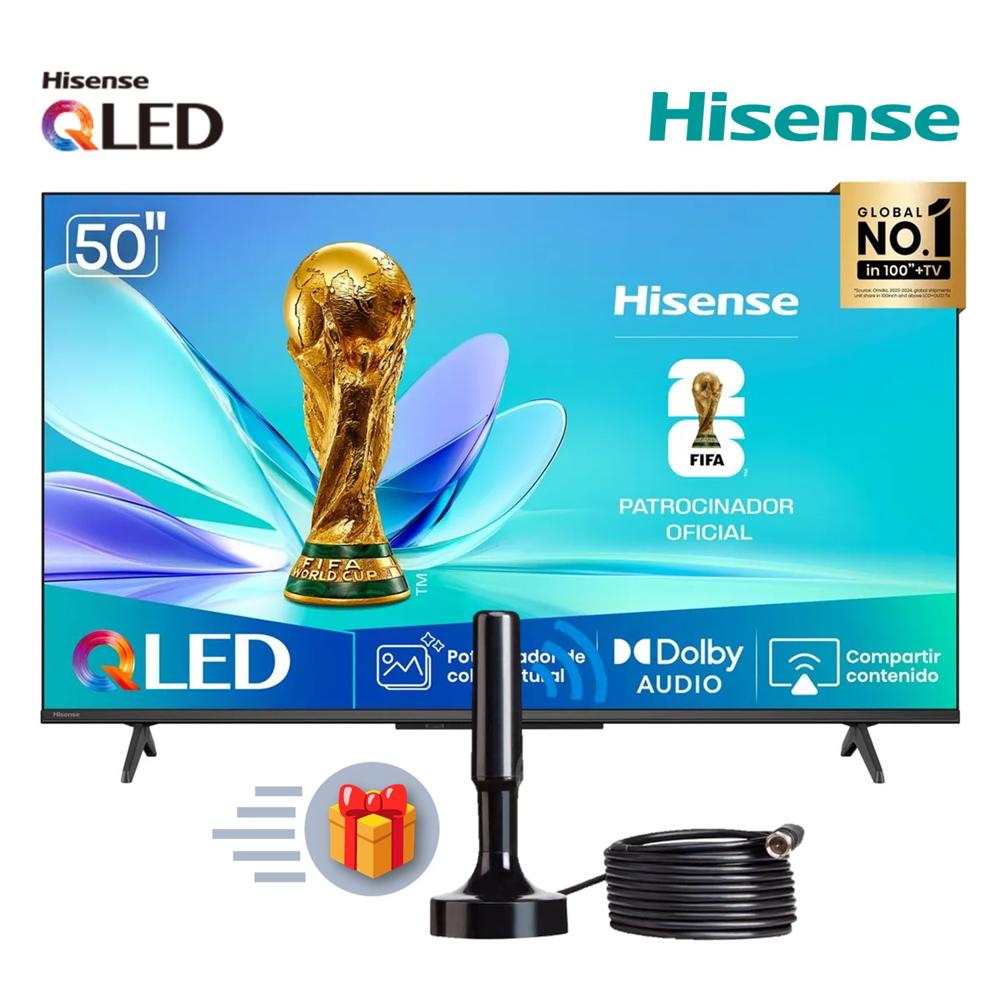 Televisor Hisense 50 QLED FHD 50Q4SV Dolby Audio