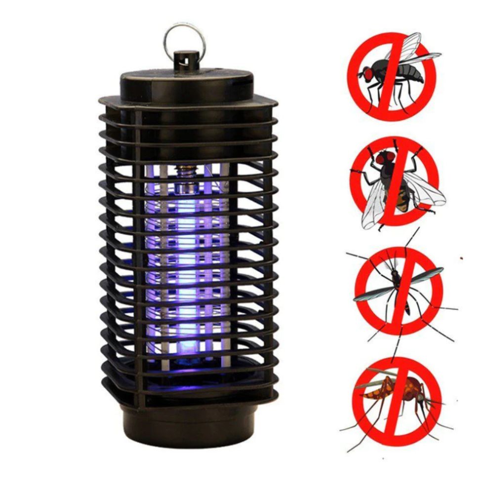 Lampara Led Uv Mata Mosquitos Repelente Trampa De Insectos