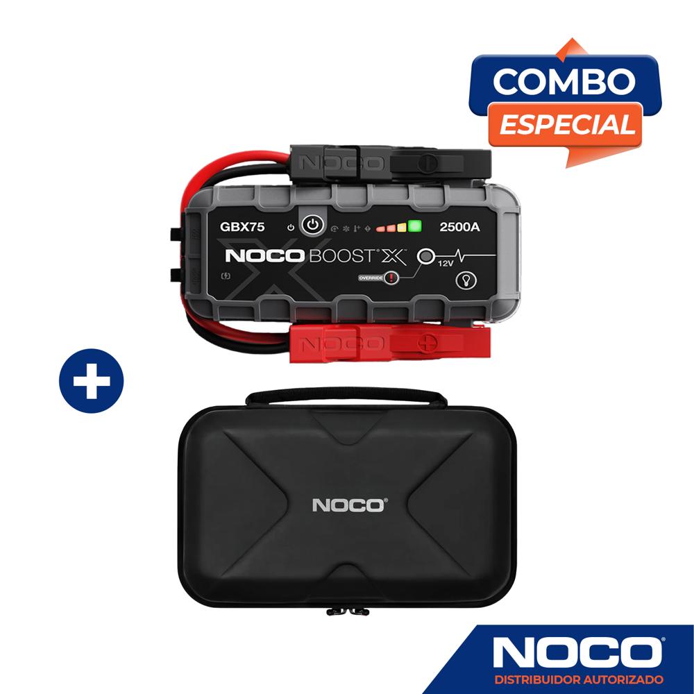 Combo Noco GBX75 Arrancador Batería portátil + Estuche