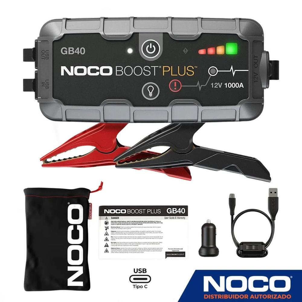 Arrancador de Batería Portátil NOCO GB40